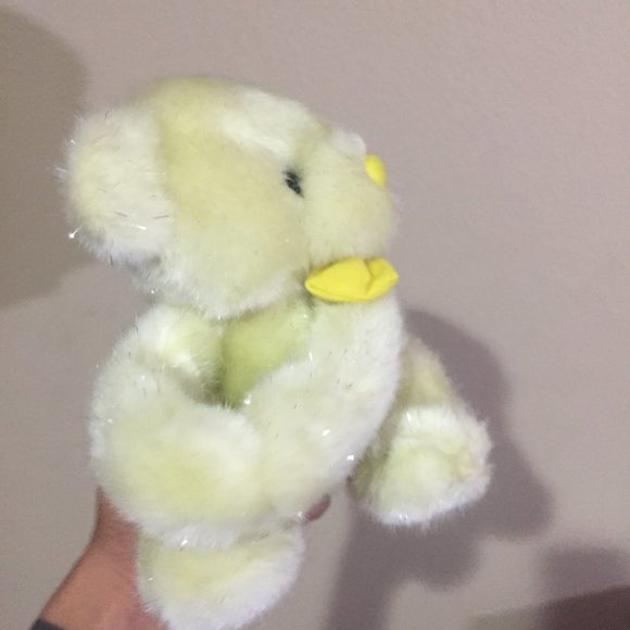 Yellow Stuffed Animal Bear - Picture 6 of 12